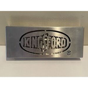KINGSFORD BACKYARD BBQ SMOKER BOX WOOD CHIP STAINLESS STEEL TRAY‎